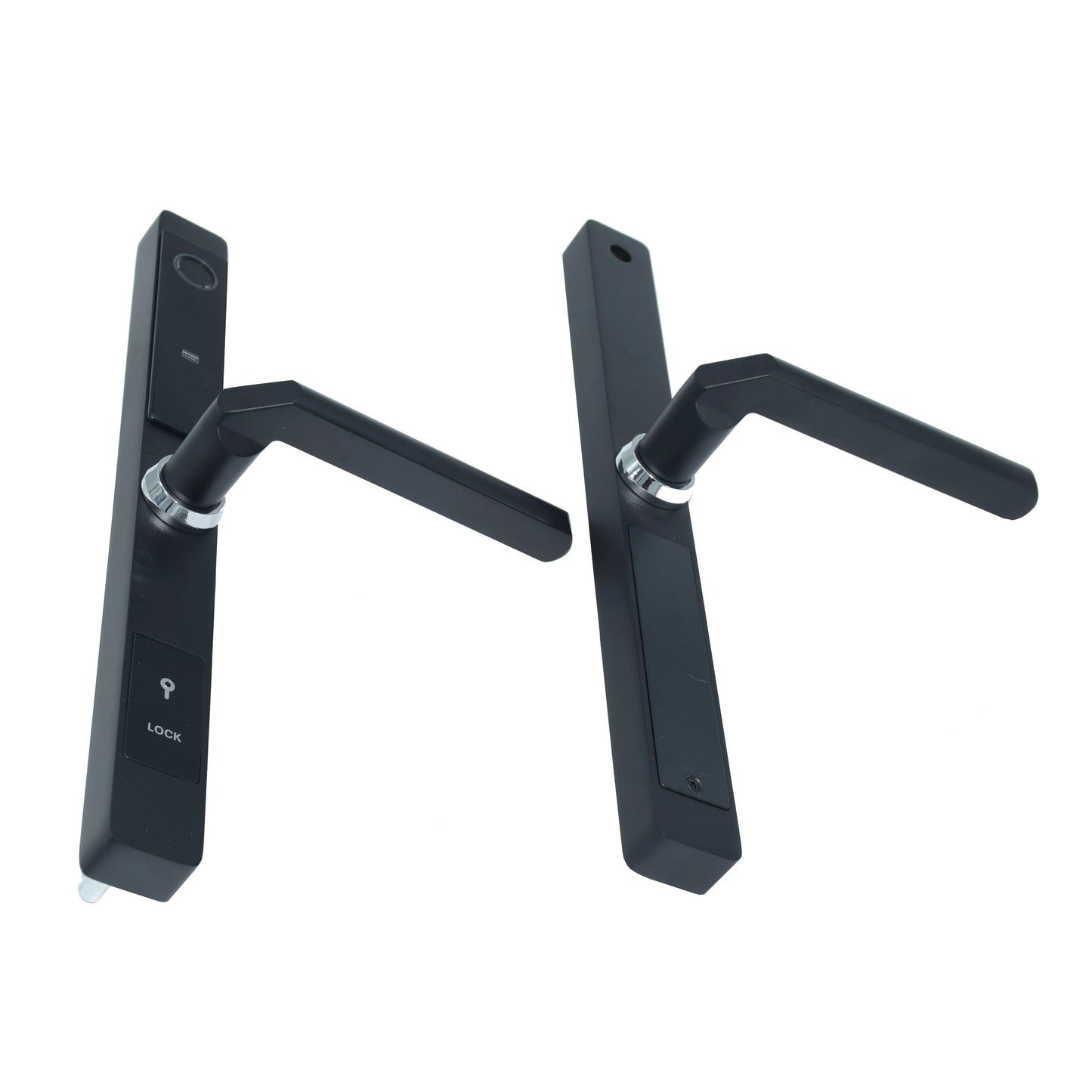 Waterproof Smart Lock – Fingerprint, Password & Card Access for Sliding Doors